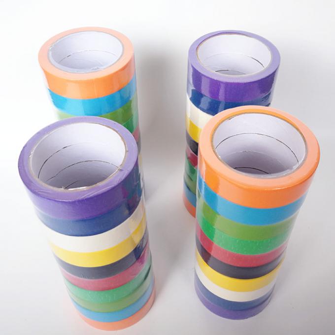 装飾的で書き込み可能な着色された保護テープのパック