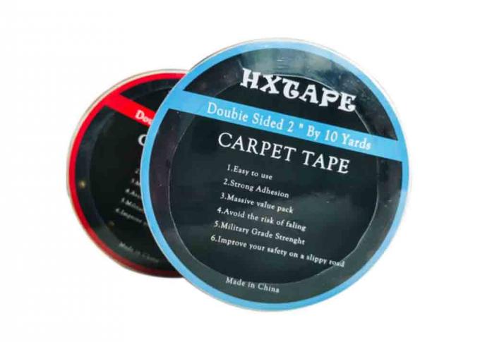明確な二重味方されたカーペット テープのパッケージ