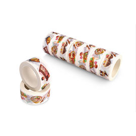 紙テープ着色された花のWashi薄く模造された技術テープ ゴム系接着剤