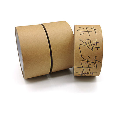 ブラウンは防水粘着クラフトの紙テープ手書き繊維ジャンボ ロールスロイスを補強しました