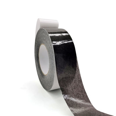 72mmの幅の黒の二重味方されたティッシュの粘着テープ