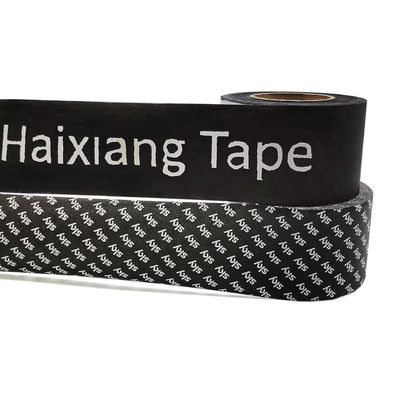 紙テープ環境保護物質的な単一の味方された黒い印刷のクラフト