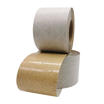 紙テープ単一の側面の白い環境保護クラフト