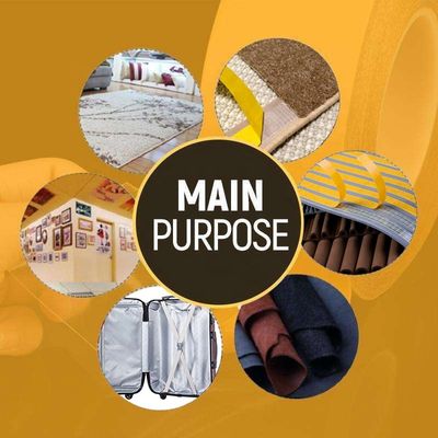 高粘着強度 双面ガラス繊維網状テープ 厚さ 220MIC PVC 天気帯と床