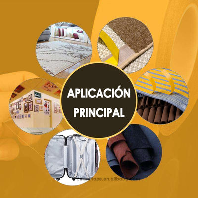 二面繊維ガラステープ 72オンス/インチ 皮の粘着 45lbs/インチ 拉伸強度と 5-7% 断裂時の長さ