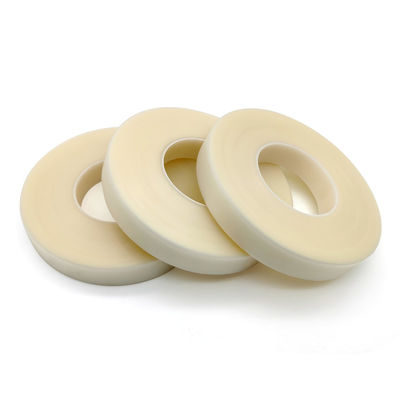 20mm*200mの無毒で熱い溶解防護服のための付着力の白いNonwoven PEVAの継ぎ目のシーリング テープ